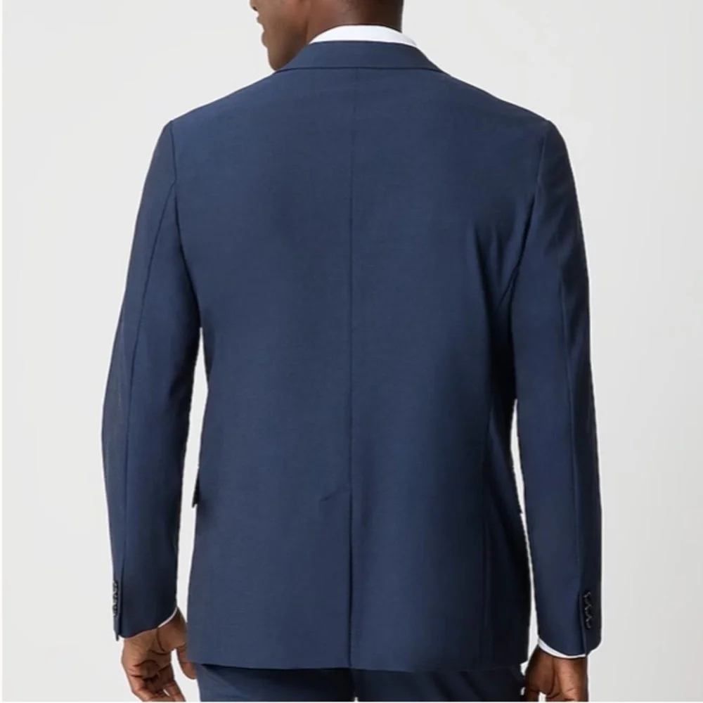 J crew dark navy Slim-fit Thompson performance suit jacket